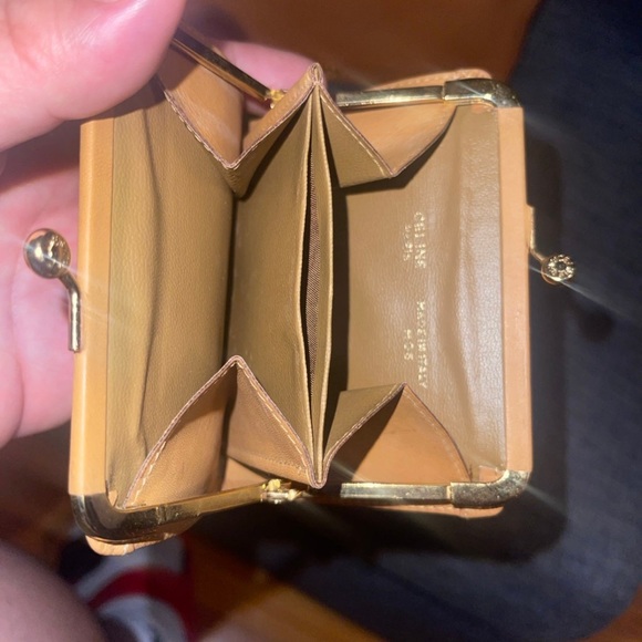 Vintage Celine Macadam kisslock coin wallet - Picture 12 of 13